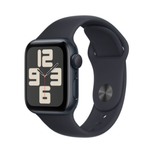 Apple Watch SE (2023) GPS 40mm Aluminiumgehäuse Sport Band Midnight SM_001