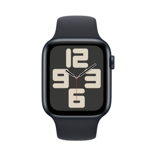 Apple Watch SE (2023) GPS 44mm Aluminiumgehäuse Sport Band Midnight SM_001